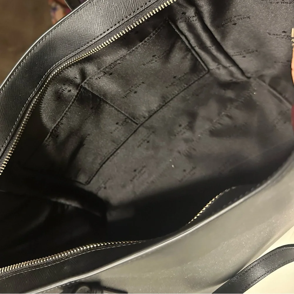 Kate Spade Black Saffiano Leather Tote Bag — Work, Laptop & Everyday Purse